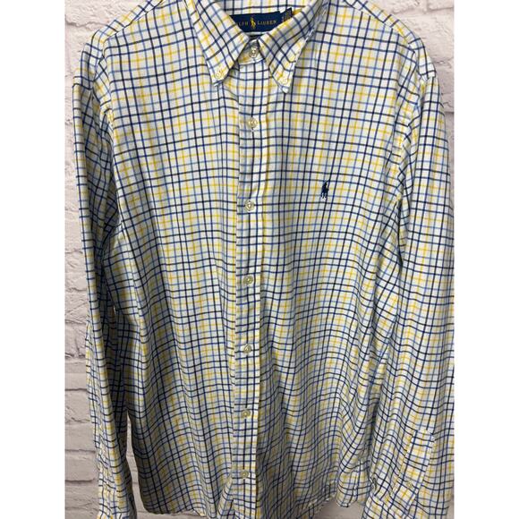 Authentic Polo Ralph Lauren Classic Fit CLBDPPCS- Long Sleeve Sport Shirt - Picture 2 of 7